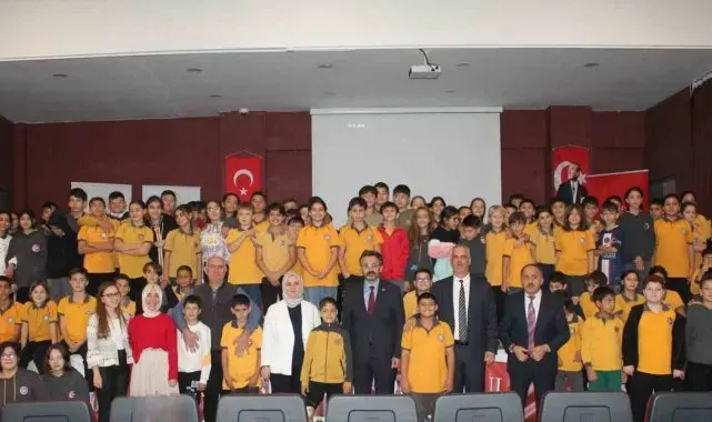 Dünya gıda günü ortaokul öğrencileriyle kutlandı