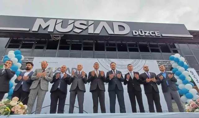 MÜSİAD Düzce Şubesi törenle açıldı