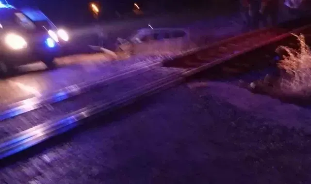 Denizli'de hemzemin geçitte ki kazada 5 kişi yaralandı