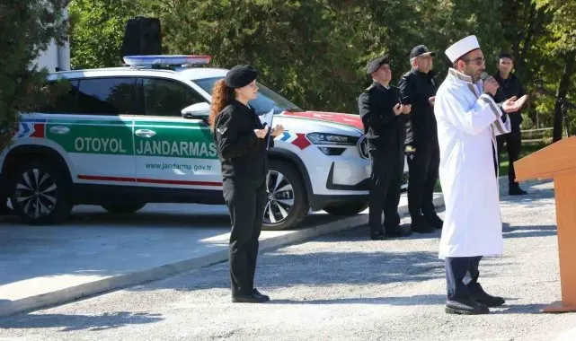 Edirne Otoyol Jandarma Komutanlığı dualar ile açıldı