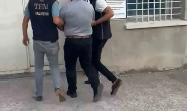 Balıkesir'de FETÖPDY silahlı terör örgütü üyeleri yakalandı