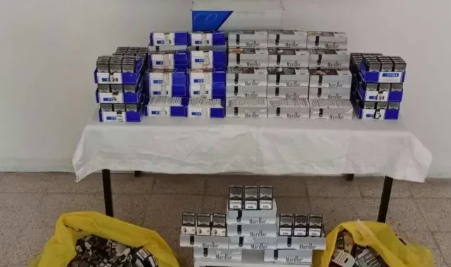 Germencik'te kaçak sigara operasyonu: 1 gözaltı