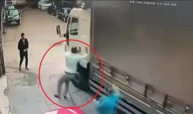 Faciadan dönülen o anlar kamerada