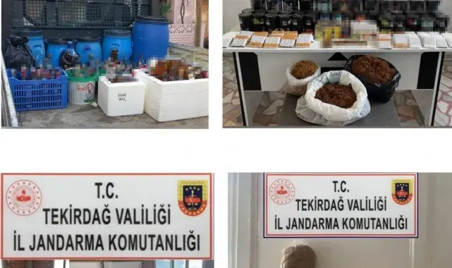 Tekirdağ'da 'Türkiye Duman Uygulaması'nda 13 kişi yakalandı