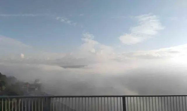 İstanbul Boğazı'nda sis etkili oluyor
