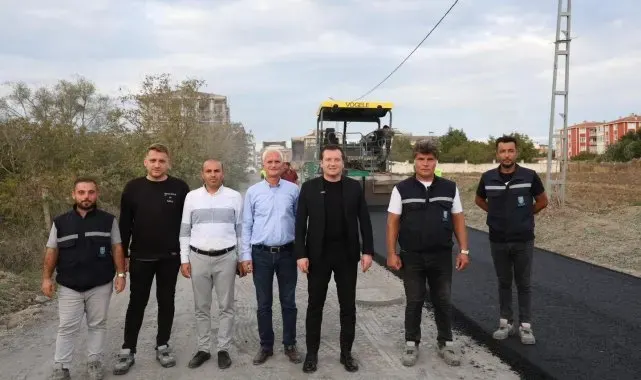 Silivri'de 22 yıldır atıl durumda olan cadde hizmete yeniden açıldı