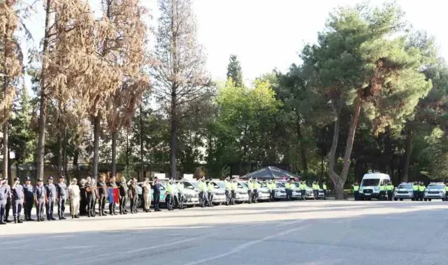 Gaziantep'te otoyol jandarması 22 araçla göreve başladı