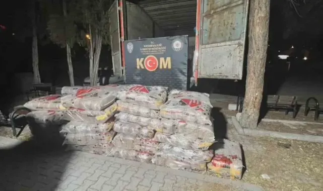 Kayseri'de 2 ton tütün ele geçirildi