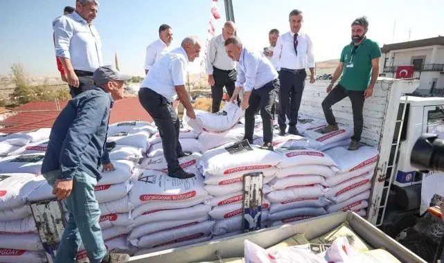 Sincan Belediyesi'nden buğday tohumu desteği