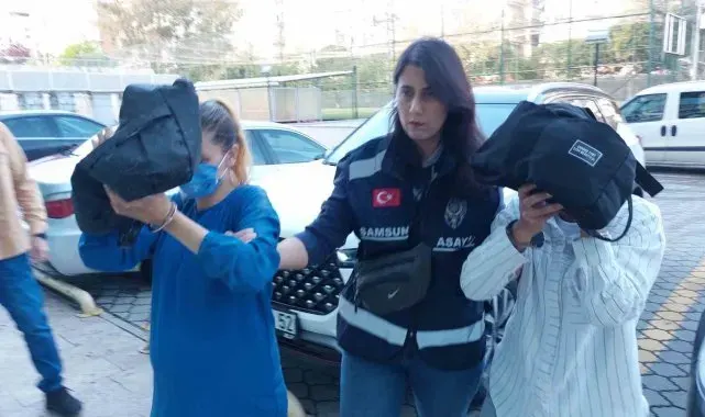 Kadın hırsızlar polisin takibi sonucu yakalandı