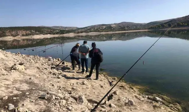 Altınapa Baraj Gölünde amatör avlanma denetlendi