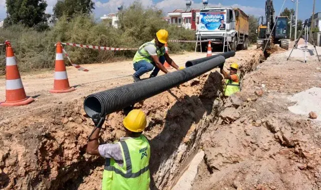 Silifke'de kanalizasyon projeleri devam ediyor