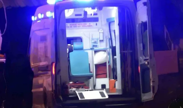 Otomobil evin bahçesine girdi: 1 yaralı