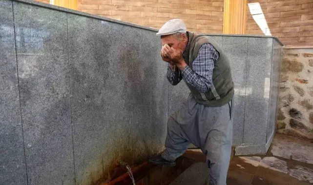 Ekinözü'ndeki acı su şifa dağıtıyor