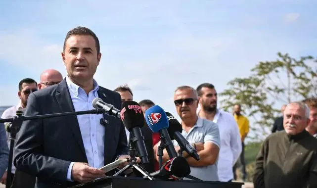 Atatepe'nin 30 yıllık sorununu Başkan Akın çözüyor