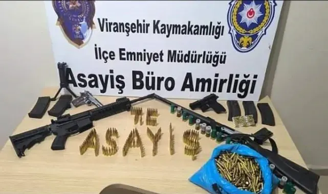 Viranşehir'de silah kaçakçılığı operasyonu: 2 gözaltı