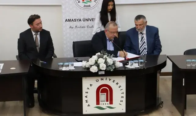 Amasya Üniversitesi'nden 2 firmayla işbirliği protokolü