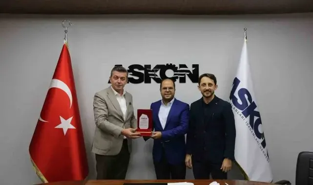 ASKON Aydın Şubesi'ne 'takdir' plaketi verildi