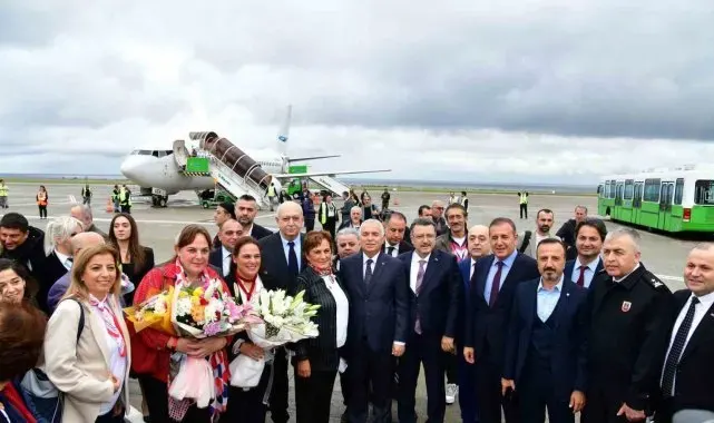 Tiflis-Trabzon uçak seferleri 23 yıl sonra yeniden başladı