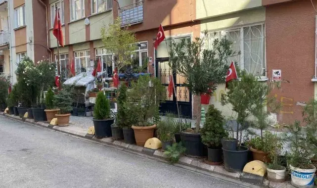 'Sevgililer Aşıklar Parkı' renkli görüntüsüyle dikkat çekiyor