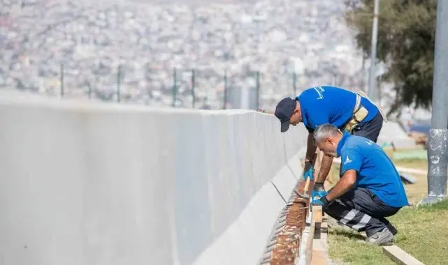 Kordon'da deniz taşkınlarını önlemek için yoğun tempo