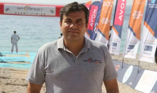 Fethiye'de açık su yüzme yarışı gerçekleştirildi
