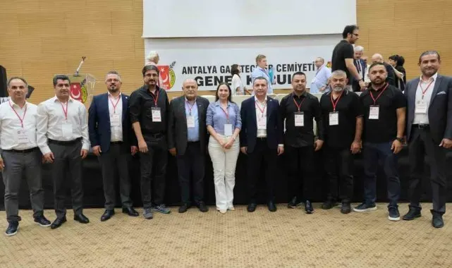 Antalya Gazeteciler Cemiyeti Olağan Genel Kurulu yapıldı