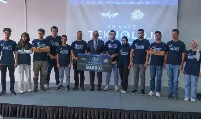 Kocaelili gençler TEKNOFEST'e damga vurdu