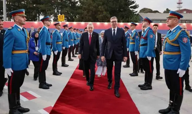 Cumhurbaşkanı Erdoğan, Sırbistan'dan ayrıldı