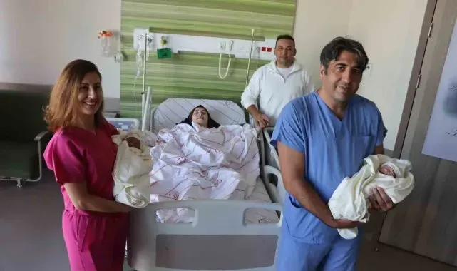 4 yıl sonra gelen çifte mutluluk