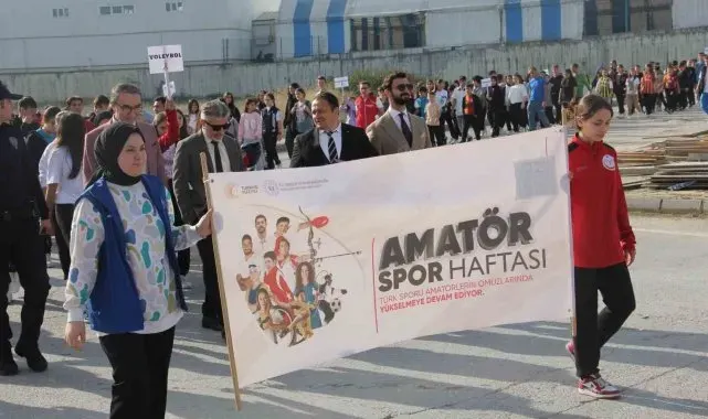 Türkiye Amatör Spor Haftası Vezirköprü'de kutlandı