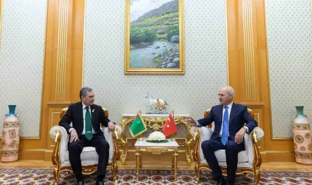 TBMM Başkanı Kurtulmuş, Türkmenistan'da