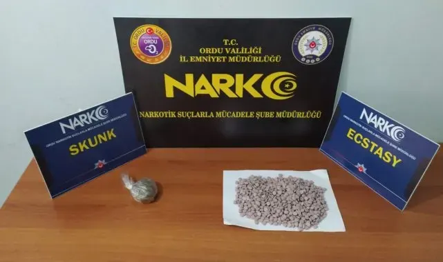 Ordu'da uyuşturucu operasyonunda 4 tutuklama