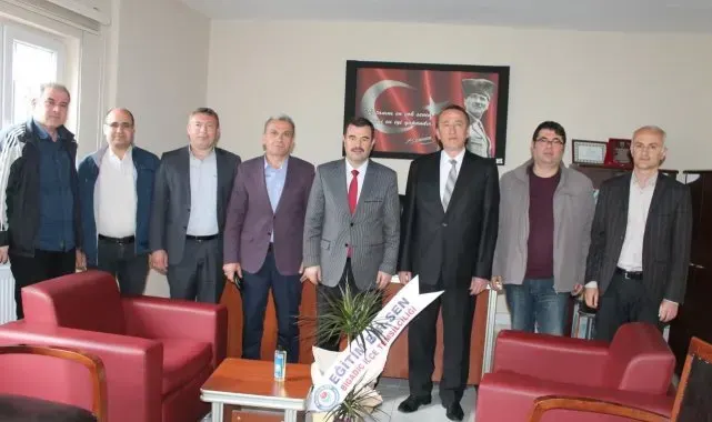 Bigadiç'te İlçe Milli Eğitim Müdürü Şinasi Özulus göreve başladı