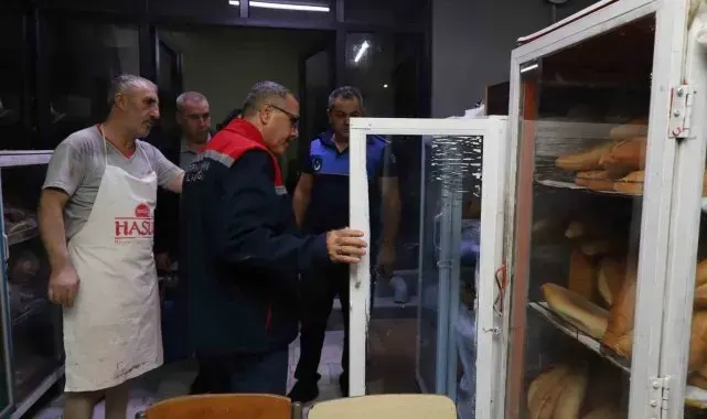 Nazilli'de fırınlar denetlendi