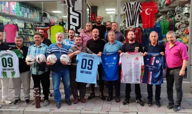 Aydınlı futbolcudan amatör kulüplere can suyu