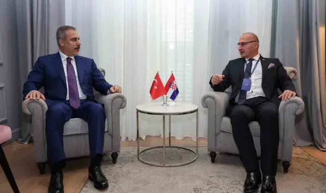 Dışişleri Bakanı Fidan, Hırvatistan'da