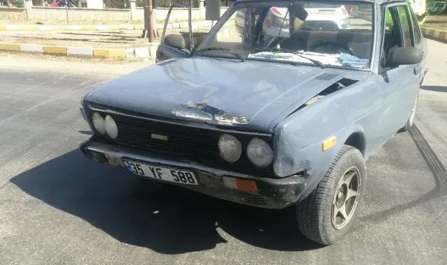 Yalvaç'ta iki otomobil çarpıştı, 1 yaralı