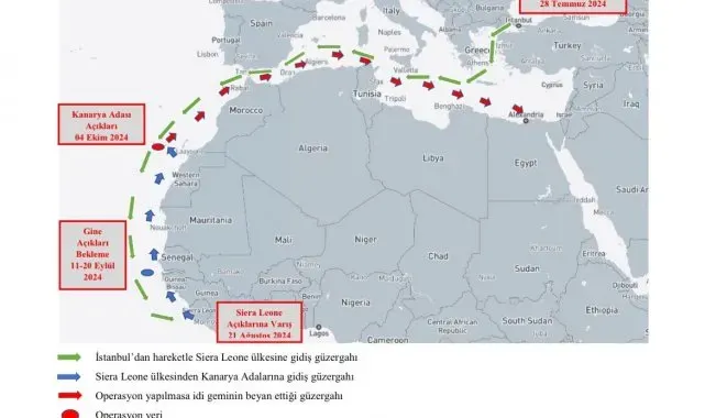 İçişleri Bakanlığından 4 ton kokain ile yakalanan gemi hakkında açıklama