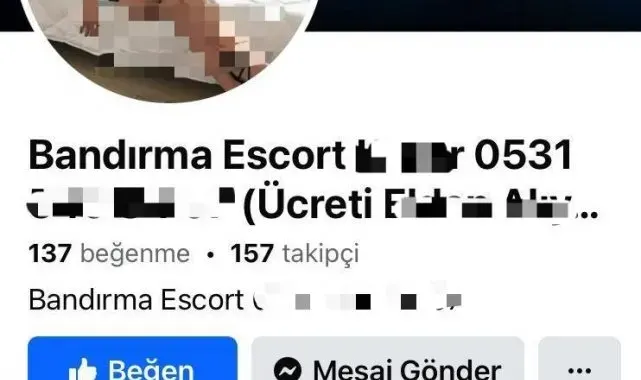 Bandırma'da fuhuş baskını