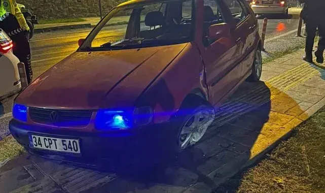 Sinop'ta polisin 'dur' ihtarına uymayan sürücü yakalandı