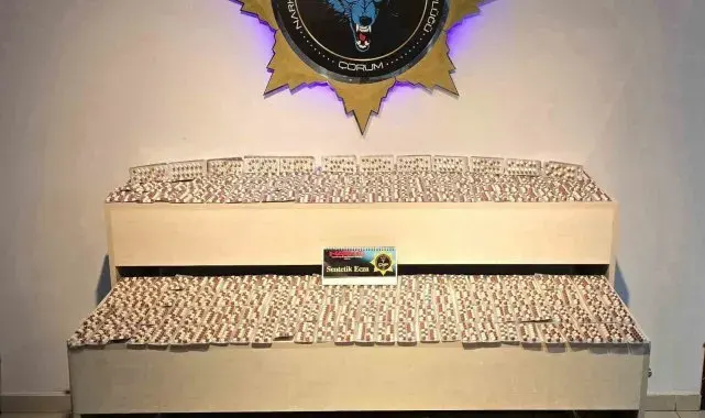 Çorum polisinden uyuşturucu operasyonu