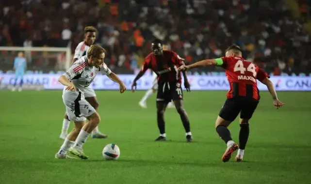 Trendyol Süper Lig: Gaziantep FK: 0 - Beşiktaş: 1