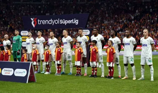 Trendyol Süper Lig: Galatasaray: 0 - Alanyaspor: 0
