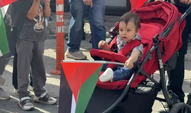 Zonguldak'ta Filistin'e destek için yürüdüler