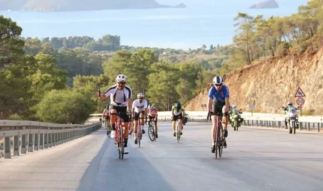 Fethiye'de Sporfest, Likya Granfondo yarışıyla başladı