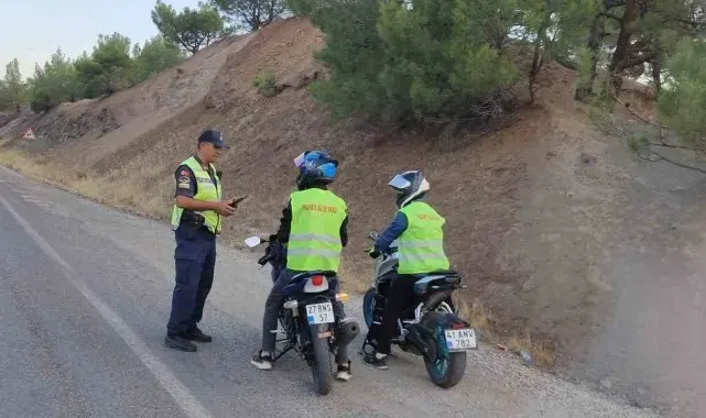 Motosiklet sürücüleri bilgilendirildi