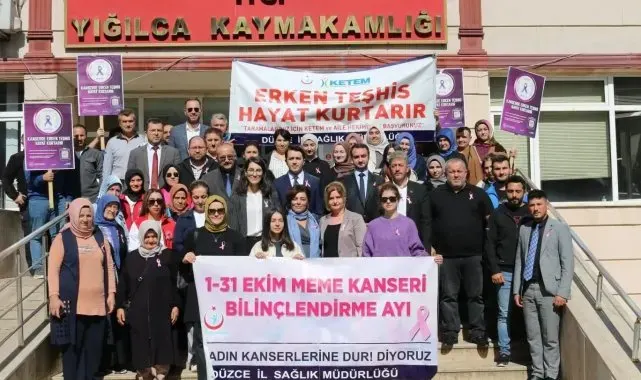 Farkındalık oluşturmak için yürüdüler