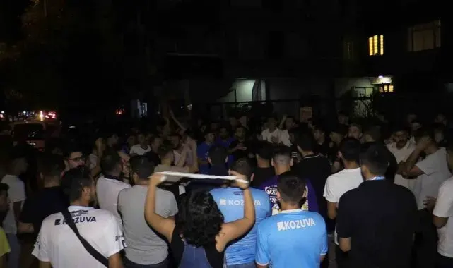 Adana Demirspor taraftarlarından Murat Sancak'a tepki