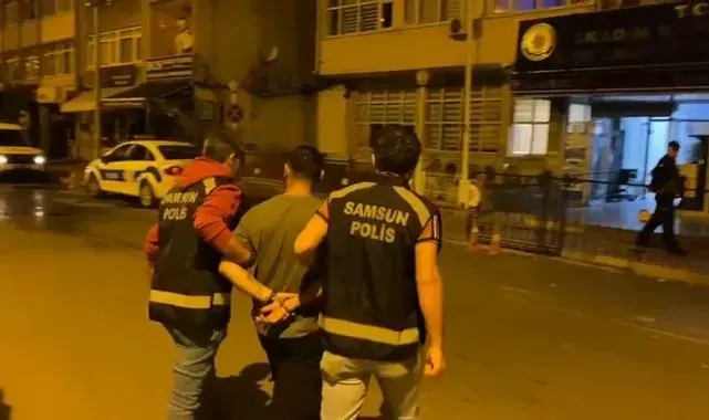 Samsun'da 25 yıl hapis cezası bulunan şahıs yakalandı